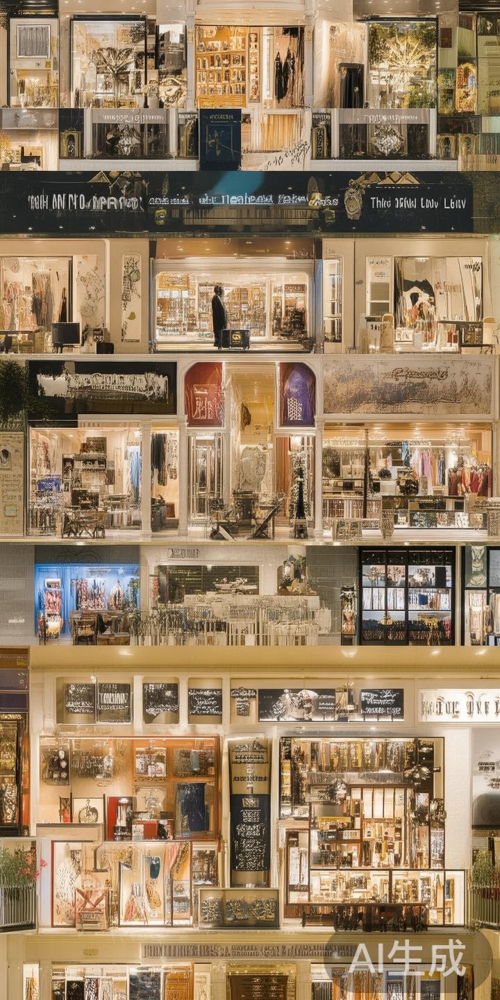 购物天堂般的多元店铺布局
威尼斯人的购物区以其意